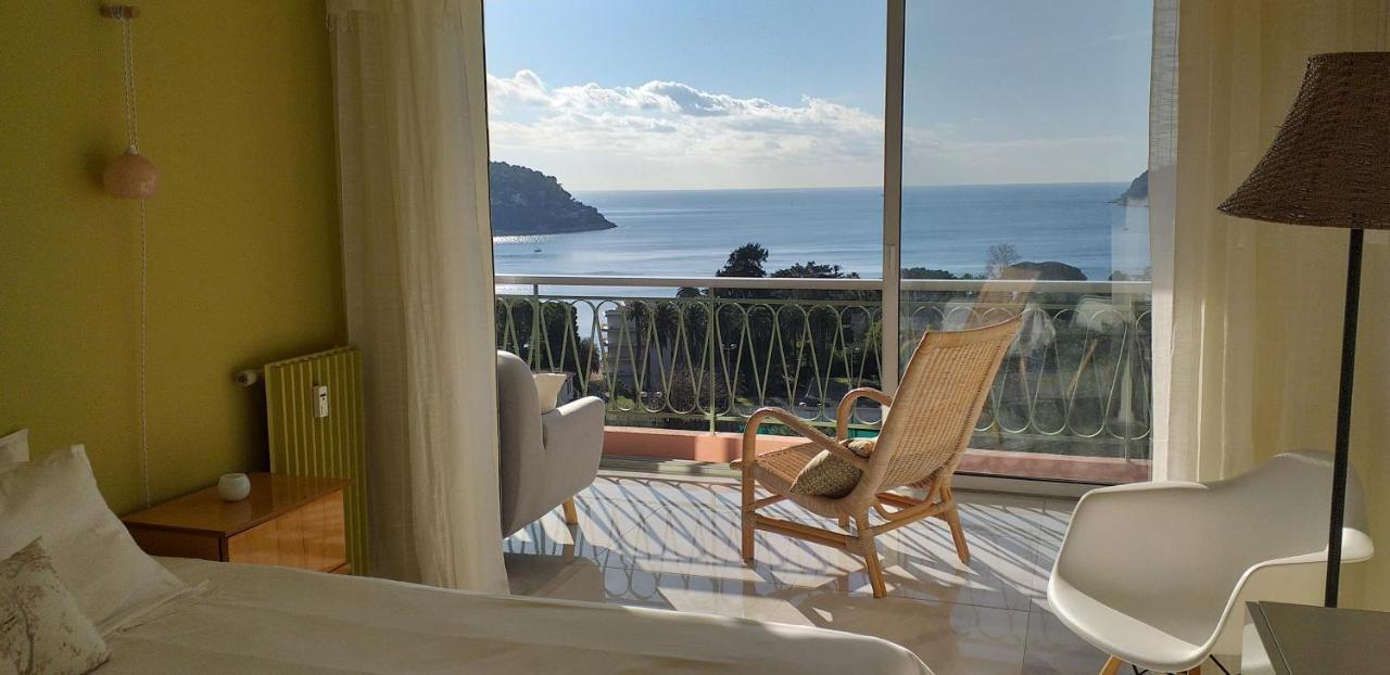 Vue Mer Exceptionnelle Entre Nice Et Monaco Villefranche-sur-Mer Eksteriør bilde