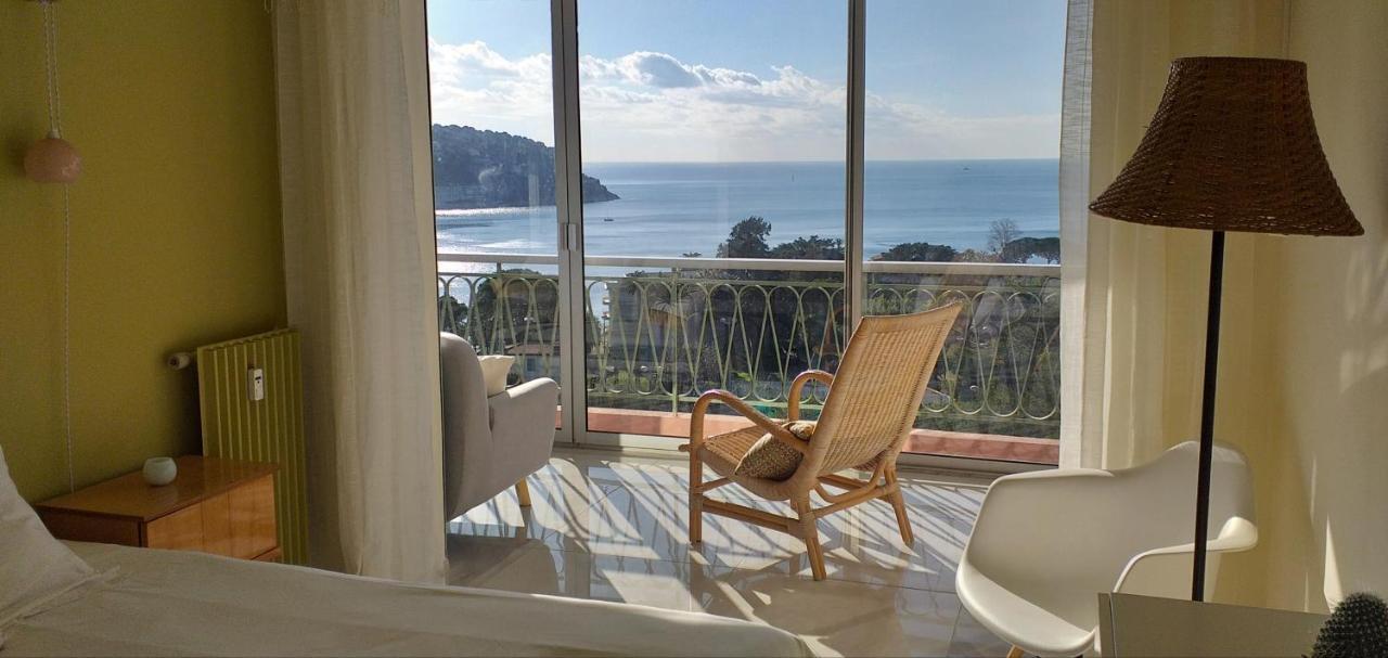 Vue Mer Exceptionnelle Entre Nice Et Monaco Villefranche-sur-Mer Eksteriør bilde