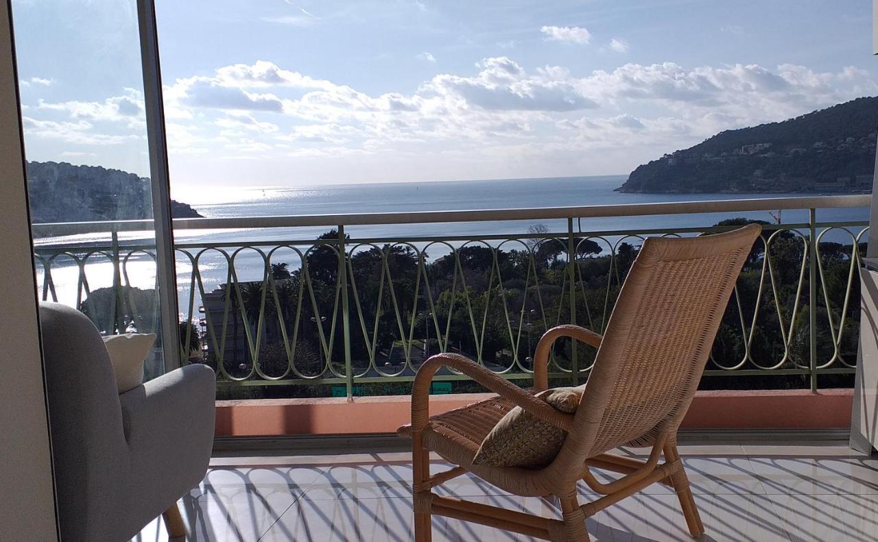 Vue Mer Exceptionnelle Entre Nice Et Monaco Villefranche-sur-Mer Eksteriør bilde
