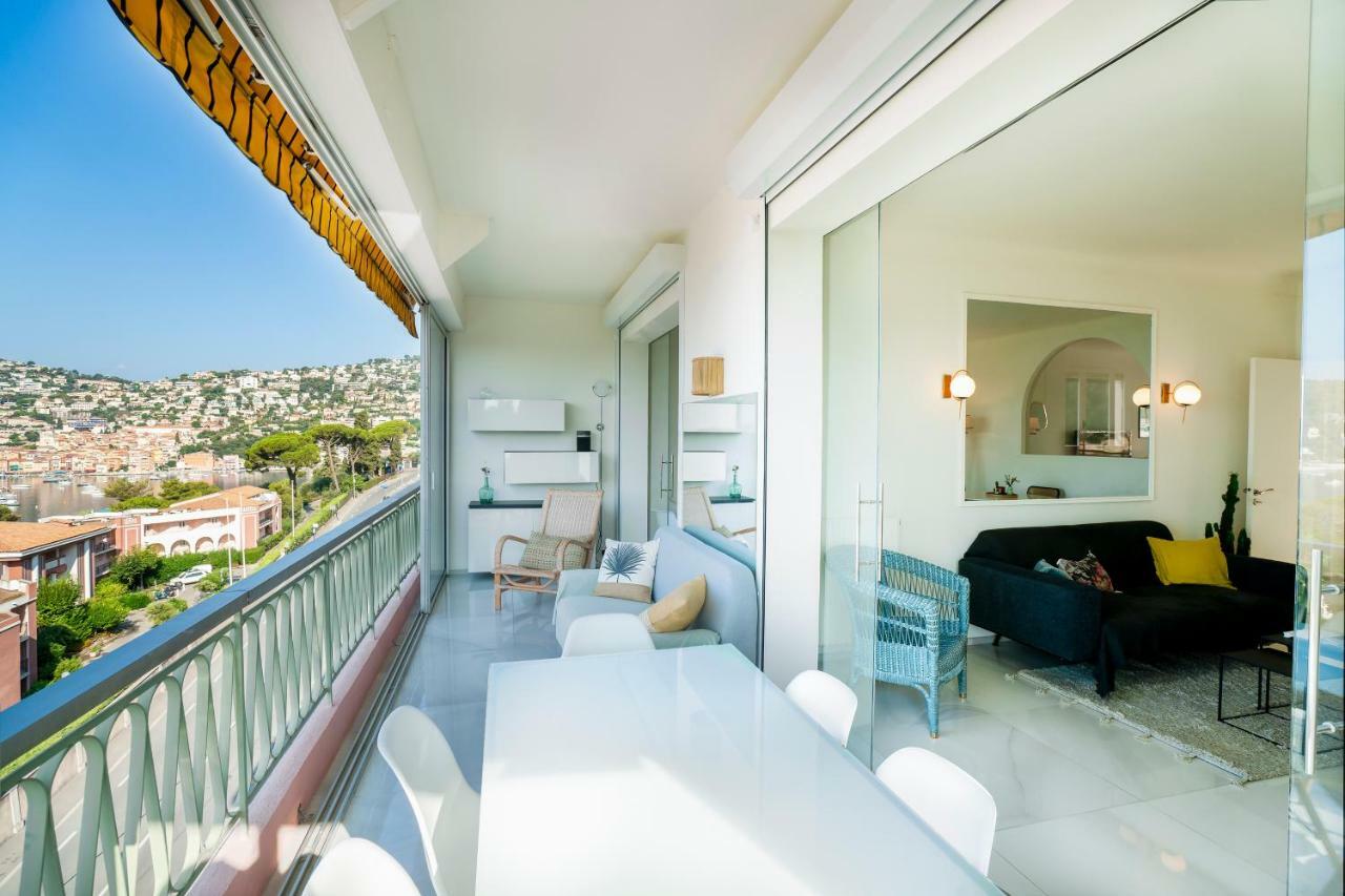 Vue Mer Exceptionnelle Entre Nice Et Monaco Villefranche-sur-Mer Eksteriør bilde